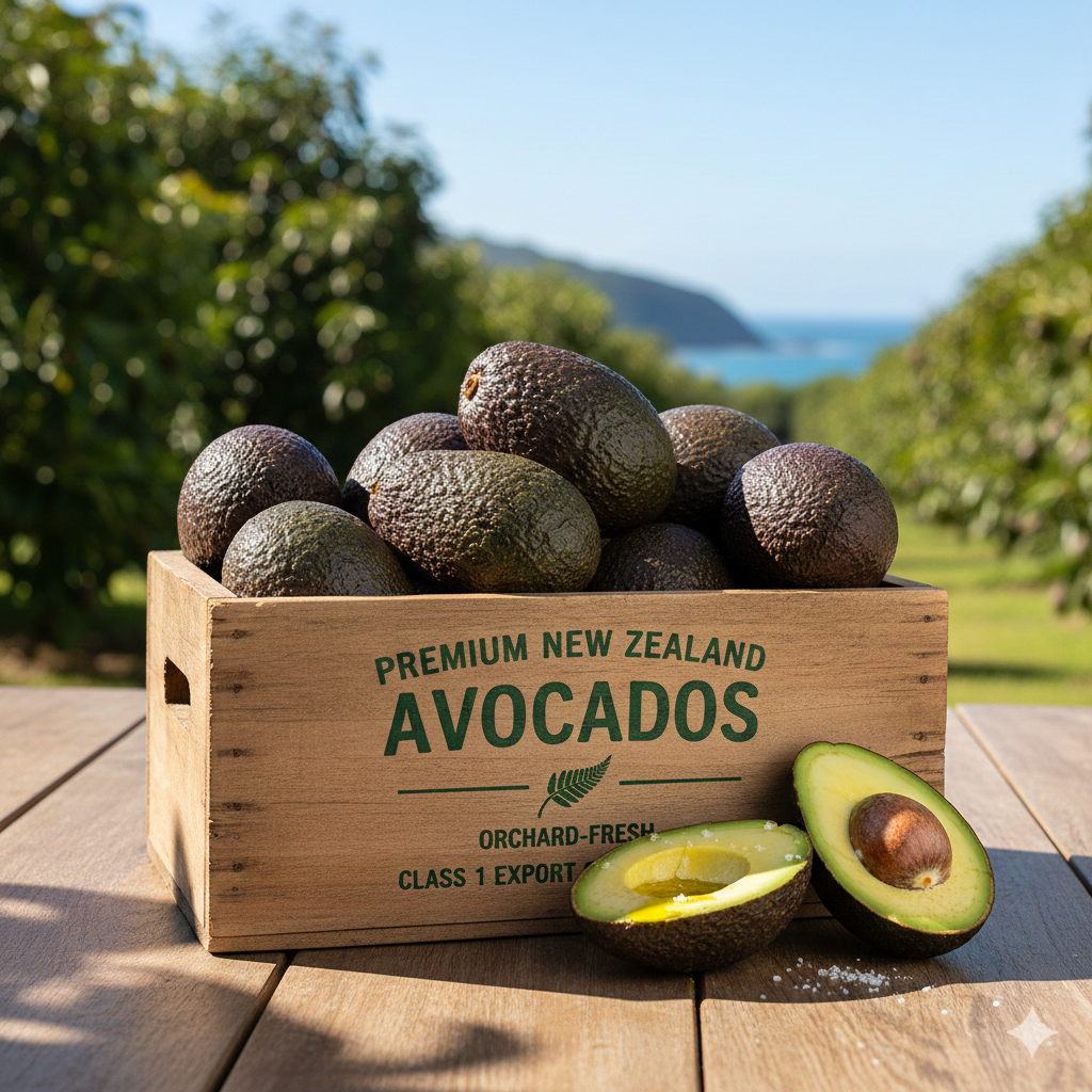 Box of Premium New Zealand Avocados